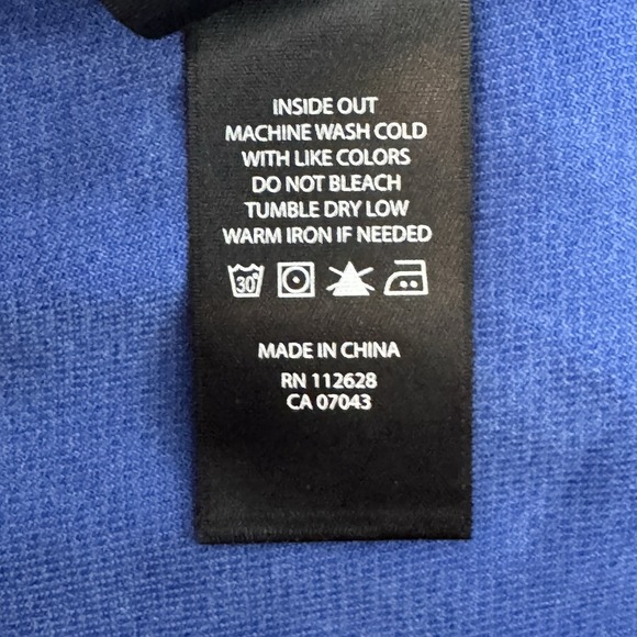 Max Jeans Women Blue Long Shirt Jacket Duster Open Bell 3/4 Sleeve Shacket S - Picture 8 of 14